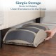 Petmaker Dog Stairs Pet Stairs with 4-Tier Design for Beds, Couch, Car, Pet Stairs for Puppies, Kittens and Small Pets (Grey)
