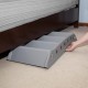 Petmaker Dog Stairs Pet Stairs with 4-Tier Design for Beds, Couch, Car, Pet Stairs for Puppies, Kittens and Small Pets (Grey)