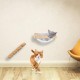 Relaxdays Cat Stairs, Wall, Cat Ladder, 4 Steps, HBT: Approx. 29 x 34 x 22.5 cm, Accessories for Climbing Wall, Wood and Jute, Natural Relaxdays Cat Stairs, Wall, Cat Ladder, 4 Steps, HBT: Approx. 29 x 34 x 22.5 cm, Accessories for Climbing Wall, Wood and Jute, Natural