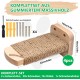 SIYUNTECH® Cat Stairs Wall (1 Piece), Climbing Wall Cats, Wall Lounger Cats, with Insert Craftsmanship, Made of 2 cm Solid Rubber Wood, for Cat Climbing Playing, Maximum Load Capacity 35 kg SIYUNTECH® Cat Stairs Wall (1 Piece), Climbing Wall Cats, Wall Lounger Cats, with Insert Craftsmanship, Made of 2 cm Solid Rubber Wood, for Cat Climbing Playing, Maximum Load Capacity 35 kg