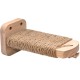 SIYUNTECH® Cat Stairs Wall (1 Piece), Climbing Wall Cats, Wall Lounger Cats, with Insert Craftsmanship, Made of 2 cm Solid Rubber Wood, for Cat Climbing Playing, Maximum Load Capacity 35 kg SIYUNTECH® Cat Stairs Wall (1 Piece), Climbing Wall Cats, Wall Lounger Cats, with Insert Craftsmanship, Made of 2 cm Solid Rubber Wood, for Cat Climbing Playing, Maximum Load Capacity 35 kg