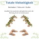 TREKAM Cat Stairs - Cat Ladder Wall Mounted Made of Solid Wood with Jute Rope and Decorative Leaves - Cat Stairs Wall Robust - Climbing Wall Cats Elegant and Functional - Cat Wall Element TREKAM Cat Stairs - Cat Ladder Wall Mounted Made of Solid Wood with Jute Rope and Decorative Leaves - Cat Stairs Wall Robust - Climbing Wall Cats Elegant and Functional - Cat Wall Element