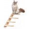 Wooden Cat Stairs, Cat Ladder with Jute Rope, Cat Stairs Wall, Cat Boards for the Wall, Cat Stairs, Cat Stairs Climbing Wall Cat for Cat Climbing Play (4 Steps) Wooden Cat Stairs, Cat Ladder with Jute Rope, Cat Stairs Wall, Cat Boards for the Wall, Cat Stairs, Cat Stairs Climbing Wall Cat for Cat Climbing Play (4 Steps)