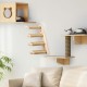 YOPEUC Climbing Wall Cats, Cat Stairs Wall Scratching Post Wall Cat Ladder, Cat Stairs Cat Ladder Cat Wall Furniture Cat Climbing Shelf for Climbing Sleeping Play YOPEUC Climbing Wall Cats, Cat Stairs Wall Scratching Post Wall Cat Ladder, Cat Stairs Cat Ladder Cat Wall Furniture Cat Climbing Shelf for Climbing Sleeping Play