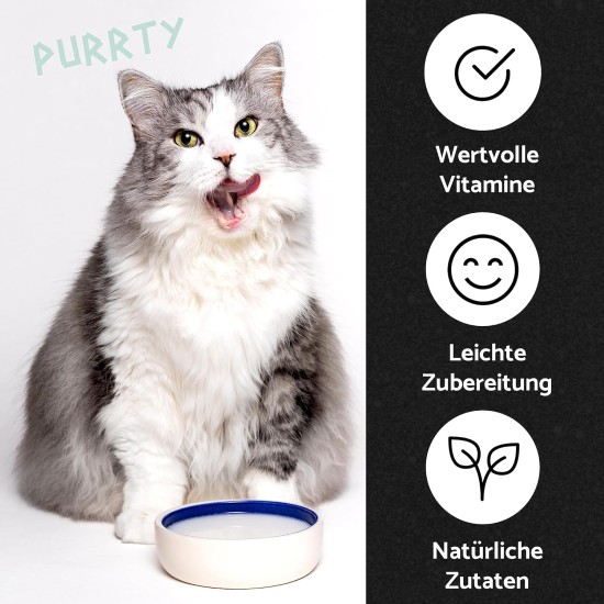 30 Servings of Relaxation, Vitamin Milkshake for Cats, 90 g, Milk Powder with Vitamins and Minerals, Relax Supplementary Food, Cat Milk Powder for Anxious Cats 30 Servings of Relaxation, Vitamin Milkshake for Cats, 90 g, Milk Powder with Vitamins and Minerals, Relax Supplementary Food, Cat Milk Powder for Anxious Cats