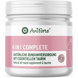 AniForte 4-in-1 Complete Cat 60 g - All-Round Care for Cats, Rich in Antioxidants, Vitamins, Minerals, Powder with Taurine, Collagen for Joints, Nervous System, Immune System, Gastrointestinal AniForte 4-in-1 Complete Cat 60 g - All-Round Care for Cats, Rich in Antioxidants, Vitamins, Minerals, Powder with Taurine, Collagen for Joints, Nervous System, Immune System, Gastrointestinal