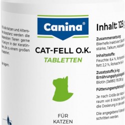 Canina Pharma CAT Fell O.K. Tablets 250 Tablets 125 g Canina Pharma CAT Fell O.K. Tablets 250 Tablets 125 g