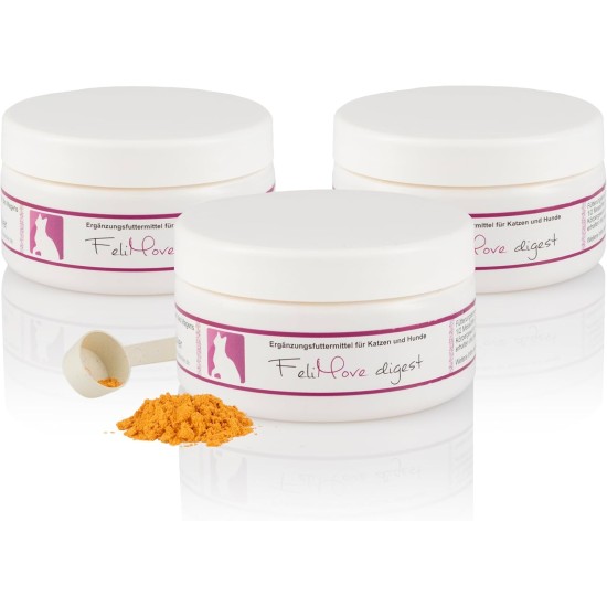 Digest for Digestion and B12 Supply in Cats with Turmeric and Fennel Extract, Piperine, B12 and Intrinsic Factor Digest for Digestion and B12 Supply in Cats with Turmeric and Fennel Extract, Piperine, B12 and Intrinsic Factor