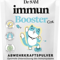 Dr. Sam Premium Immune System Powder for Cats - Immune Booster the Herbal Health Aid to Strengthen Defense - Helps Support Illness - Cat Immune Powder - High Dose - 45 g Dr. Sam Premium Immune System Powder for Cats - Immune Booster the Herbal Health Aid to Strengthen Defense - Helps Support Illness - Cat Immune Powder - High Dose - 45 g