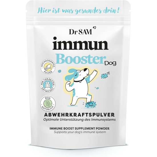 Dr. Sam Premium Immune System Powder for Cats - Immune Booster the Herbal Health Aid to Strengthen Defense - Helps Support Illness - Cat Immune Powder - High Dose - 45 g Dr. Sam Premium Immune System Powder for Cats - Immune Booster the Herbal Health Aid to Strengthen Defense - Helps Support Illness - Cat Immune Powder - High Dose - 45 g