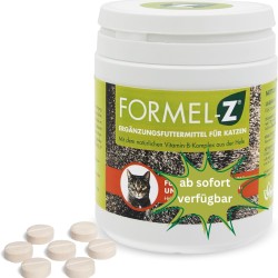 FORMEL-Z Skin & Coat Care Skin Protection Cat | Study Tested | No Chemicals | 365 Tablets | Developed by Experts | With Natural Vitamin B Complex | Special Acceptance FORMEL-Z Skin & Coat Care Skin Protection Cat | Study Tested | No Chemicals | 365 Tablets | Developed by Experts | With Natural Vitamin B Complex | Special Acceptance