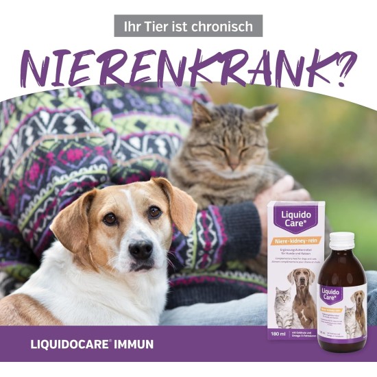Kidney for Cats and Dogs, Nutrient Supply for Kidney Function Disorders, Supplementary Feed Liquid, 180 ml Kidney for Cats and Dogs, Nutrient Supply for Kidney Function Disorders, Supplementary Feed Liquid, 180 ml