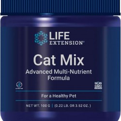 Life Extension Cat Mix Supplementary Feed for Cats with Essential Vitamins and Minerals 100 g Powder Life Extension Cat Mix Supplementary Feed for Cats with Essential Vitamins and Minerals 100 g Powder