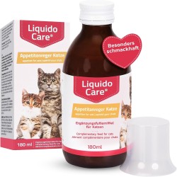 LiquidoCare Cat Appetite Stimulator, Tonic for Nutritional Restoration in Convalescence, Supplementary Feed 180 ml LiquidoCare Cat Appetite Stimulator, Tonic for Nutritional Restoration in Convalescence, Supplementary Feed 180 ml