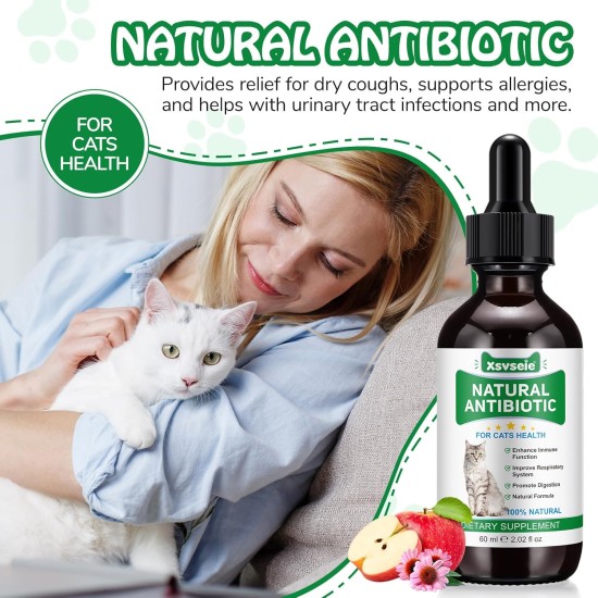 Natürliche Antibiotika für Katzen, Katzen Antibiotika für Infektion, Katzen-Antibiotikum Unterstützt Immunsystem & Katze Allergie Relief, Juckreiz Linderung für Katzen, Katze Antibiotika für UTI Natürliche Antibiotika für Katzen, Katzen Antibiotika für Infektion, Katzen-Antibiotikum Unterstützt Immunsystem & Katze Allergie Relief, Juckreiz Linderung für Katzen, Katze Antibiotika für UTI