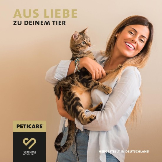 Peticare Detox Detoxification Powder for Cats, Cleansing Formula Supports Liver & Kidneys, Promotes Digestion & Immune System, with Milk Thistle, MSM, Natural Supplementary Food, PetCat Health 3604 Peticare Detox Detoxification Powder for Cats, Cleansing Formula Supports Liver & Kidneys, Promotes Digestion & Immune System, with Milk Thistle, MSM, Natural Supplementary Food, PetCat Health 3604