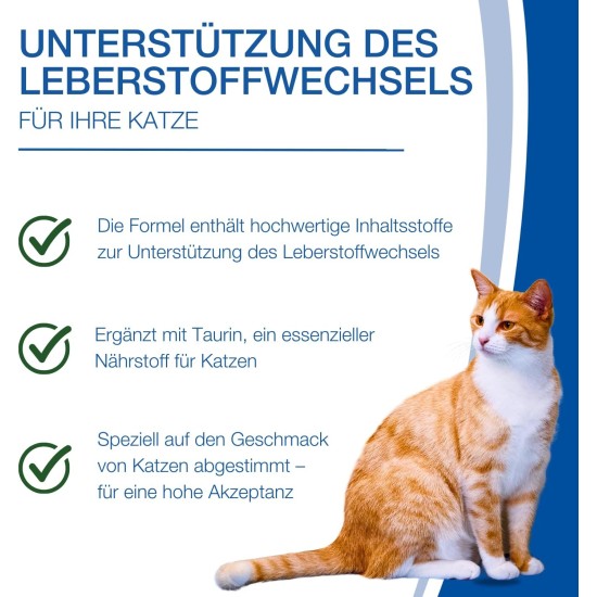 Rascave Hepar Cat Tablets 90 Pieces - Milk Thistle & B Vitamins for Cats - Liver Tablets for Cats - Health Products for Cats - Cats Dietary Supplement with MSM Rascave Hepar Cat Tablets 90 Pieces - Milk Thistle & B Vitamins for Cats - Liver Tablets for Cats - Health Products for Cats - Cats Dietary Supplement with MSM