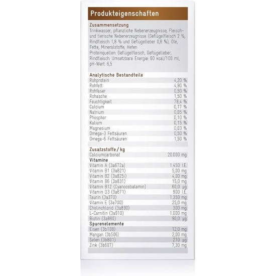 Recoactiv® Renaltan Tonicum - Renal Tonic for Cats with Phosphate Binder - 3 x 90 ml - Food Supplement for Cats with Kidney Disorders - Tonic for Recovery of Cats with Renal Insufficiency Recoactiv® Renaltan Tonicum - Renal Tonic for Cats with Phosphate Binder - 3 x 90 ml - Food Supplement for Cats with Kidney Disorders - Tonic for Recovery of Cats with Renal Insufficiency