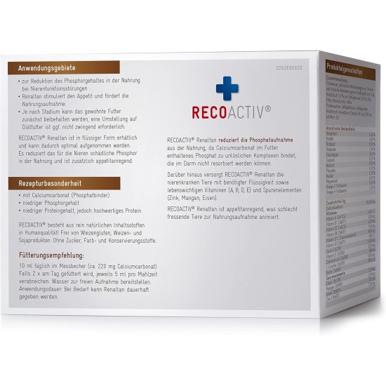 Renaltan Tonicum - Renal Tonic for Cats with Phosphate Binder - 3 x 90 ml - Food Supplement for Cats with Kidney Disorders - Tonic for Recovery of Cats with Renal Insufficiency Renaltan Tonicum - Renal Tonic for Cats with Phosphate Binder - 3 x 90 ml - Food Supplement for Cats with Kidney Disorders - Tonic for Recovery of Cats with Renal Insufficiency