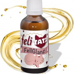 cdVet Naturprodukte feliTATZ FellGlanz 50 ml - Cat - Omega-3 + Omega-6 Fatty Acids - Source of Significant Vital Substances + Oils - Supports Coat Change - Organic Quality Vegetable Oils cdVet Naturprodukte feliTATZ FellGlanz 50 ml - Cat - Omega-3 + Omega-6 Fatty Acids - Source of Significant Vital Substances + Oils - Supports Coat Change - Organic Quality Vegetable Oils