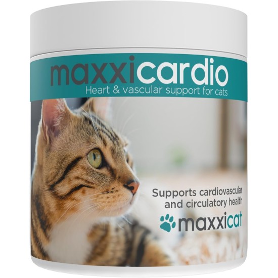 maxxipaws maxxicardio Heart and Circulatory Supplementary Feed in Powder Form for Cats 90 g maxxipaws maxxicardio Heart and Circulatory Supplementary Feed in Powder Form for Cats 90 g
