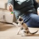 18 Pieces Cat Toy Mouse Toy Mouse for Cats Mice Rattles Small Mouse Catnip Toy with Feather Tail Fur Interactive Cat Toy Mixed Cat Plush Mouse Toy