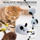 2 Pieces Magic Mouse Cat, Cat Toy, Remote Controlled, Cat Toy Mouse, Electric Real Hunting Adventure for Hours of Fun, Electric Mouse for Cats Cat Favourite 2 Pieces Magic Mouse Cat, Cat Toy, Remote Controlled, Cat Toy Mouse, Electric Real Hunting Adventure for Hours of Fun, Electric Mouse for Cats Cat Favourite