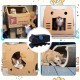 3D Printed Cardboard Cutter, Cat Scratching Cardboard Cutter, DIY Cat Scratcher Cardboard Cutter Tool, Cat Scratcher Cutting Machine Paper, Printed Cardboard Cutter, for Cat Lovers 3D Printed Cardboard Cutter, Cat Scratching Cardboard Cutter, DIY Cat Scratcher Cardboard Cutter Tool, Cat Scratcher Cutting Machine Paper, Printed Cardboard Cutter, for Cat Lovers