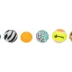 4 x Knops Ball Cat Toys, Toy Treat 4 x Knops Ball Cat Toys, Toy Treat