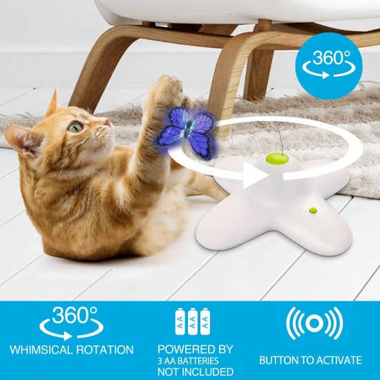AFP Interactive Butterfly Cat Toy AFP Interactive Butterfly Cat Toy