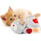 ALL FOR PAWS Heartbeat Cat Soothing Toy Heartbeat Kitty Stuffed Plush Warm Toy for Cats Comfort Kitty Stress Relief and Sleep Aid ALL FOR PAWS Heartbeat Cat Soothing Toy Heartbeat Kitty Stuffed Plush Warm Toy for Cats Comfort Kitty Stress Relief and Sleep Aid