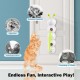 ALL FOR PAWS Interactive Cat Flutter Bug Refil, Pack of 6 ALL FOR PAWS Interactive Cat Flutter Bug Refil, Pack of 6