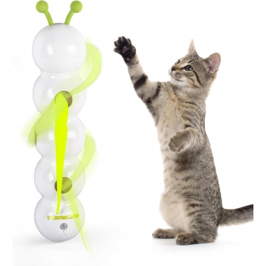 ALL FOR PAWS Interactive Cat Flutter Bug Refil, Pack of 6 ALL FOR PAWS Interactive Cat Flutter Bug Refil, Pack of 6