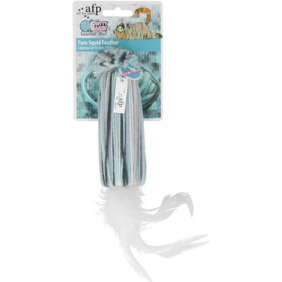 ALL FOR PAWS Knotty Habit Octopus Feather Cat Toy, 1.9 kg ALL FOR PAWS Knotty Habit Octopus Feather Cat Toy, 1.9 kg