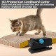 ARTGUTS Cardboard Cutter for Cat Scratchers, Cat Scratching Board Cutter, 3D Printed Cardboard Cutter, Tool Cutter Made of Cardboard, for Handmade Cat Beds and Cardboard Strips (Black) ARTGUTS Cardboard Cutter for Cat Scratchers, Cat Scratching Board Cutter, 3D Printed Cardboard Cutter, Tool Cutter Made of Cardboard, for Handmade Cat Beds and Cardboard Strips (Black)
