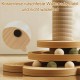 Accmuzzy 4-in-1 Cat Toy Wooden Cat Sisal Rope Scratching Post with Hanging Ball, Interactive Cat Toy with Scratching Post for Cats with Catnip Balls (29 x 46 cm) Accmuzzy 4-in-1 Cat Toy Wooden Cat Sisal Rope Scratching Post with Hanging Ball, Interactive Cat Toy with Scratching Post for Cats with Catnip Balls (29 x 46 cm)