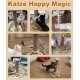 Accmuzzy 4-in-1 Cat Toy Wooden Cat Sisal Rope Scratching Post with Hanging Ball, Interactive Cat Toy with Scratching Post for Cats with Catnip Balls (29 x 46 cm) Accmuzzy 4-in-1 Cat Toy Wooden Cat Sisal Rope Scratching Post with Hanging Ball, Interactive Cat Toy with Scratching Post for Cats with Catnip Balls (29 x 46 cm)