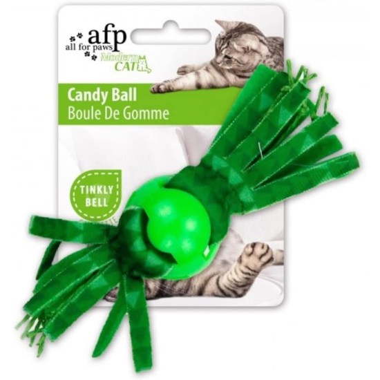 All For Paws Candy Ball Cat Toy 17cm Asst All For Paws Candy Ball Cat Toy 17cm Asst