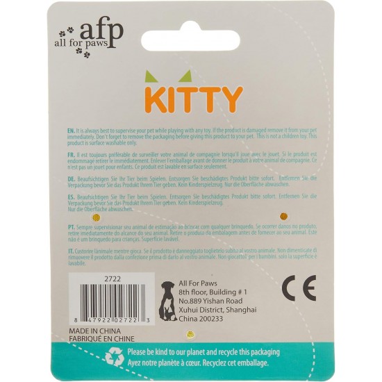 All For Paws Candy Ball Cat Toy 17cm Asst All For Paws Candy Ball Cat Toy 17cm Asst