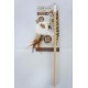 All For Paws Lamb Flying Mouse Wand Toy