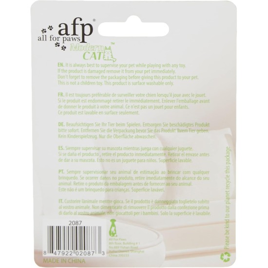 All For Paws Modern Cat Flash Ball Cat Toy (Assorted Colours) All For Paws Modern Cat Flash Ball Cat Toy (Assorted Colours)