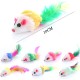 BSITSSS Pack of 10 Cat Toy Mouse, Cat Toy Self-Activity with Feather Tail, Cat Toy, Interactive Cat Toy, Furry Cat Accessories for Cats, Fun Play (Random Colour) BSITSSS Pack of 10 Cat Toy Mouse, Cat Toy Self-Activity with Feather Tail, Cat Toy, Interactive Cat Toy, Furry Cat Accessories for Cats, Fun Play (Random Colour)