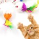 BSITSSS Pack of 10 Cat Toy Mouse, Cat Toy Self-Activity with Feather Tail, Cat Toy, Interactive Cat Toy, Furry Cat Accessories for Cats, Fun Play (Random Colour) BSITSSS Pack of 10 Cat Toy Mouse, Cat Toy Self-Activity with Feather Tail, Cat Toy, Interactive Cat Toy, Furry Cat Accessories for Cats, Fun Play (Random Colour)