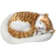 Bagima Sleeping Cat Toy, Breathing Cat, Stuffed Animal Doll with Mat, Plush Toys for Children, Home Decoration, Soft Mat, Bed and Simulated Sound (2) Bagima Sleeping Cat Toy, Breathing Cat, Stuffed Animal Doll with Mat, Plush Toys for Children, Home Decoration, Soft Mat, Bed and Simulated Sound (2)