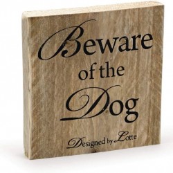 Beeztees K&Bz Dbl Wood Beware of the Dog 19.5 x 19.5 cm 420 g Beeztees K&Bz Dbl Wood Beware of the Dog 19.5 x 19.5 cm 420 g