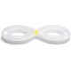 Beeztees Kitten Agty Play Rail - Cat Toy - Plastic - White Beeztees Kitten Agty Play Rail - Cat Toy - Plastic - White