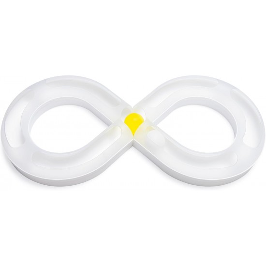 Beeztees Kitten Agty Play Rail - Cat Toy - Plastic - White Beeztees Kitten Agty Play Rail - Cat Toy - Plastic - White