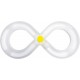 Beeztees Kitten Agty Play Rail - Cat Toy - Plastic - White Beeztees Kitten Agty Play Rail - Cat Toy - Plastic - White