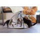 Beeztees Kitten Xabia Play Mat - Cat Toy - Grey - 40 x 40 x 33 cm Beeztees Kitten Xabia Play Mat - Cat Toy - Grey - 40 x 40 x 33 cm