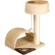 CAT&RINA Classic Mineu Cat Scratching Post with Top Shelf and Ball for Cats, Multi-Colour, Size 36 x 33 x 52 cm CAT&RINA Classic Mineu Cat Scratching Post with Top Shelf and Ball for Cats, Multi-Colour, Size 36 x 33 x 52 cm